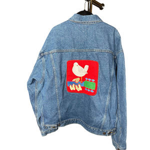 Star Gear Vintage 1994 Woodstock Denim Jean Jacket